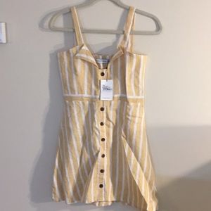 Faithfull The Brand Le Petite Dress Mazur Stripe